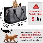 Stylish Dog Purse Carrier for Small Dogs