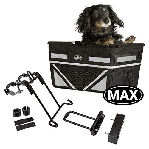 Pet-Pilot MAX Dog Bicycle Basket Carrier - 8 Colors