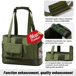 Foldable Waterproof Pet Carrier Bag in Green