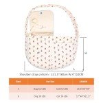 Floral Pet Sling Carrier for Small Dogs & Cats