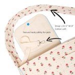 Floral Pet Sling Carrier for Small Dogs & Cats
