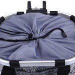 Foldable Dog Bike Basket & Carrier Bag