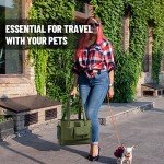 Foldable Waterproof Pet Carrier Bag in Green