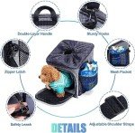 Wakytu Pet Bike Basket Carrier for Small Dogs