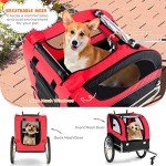 Giantex Dog Bike Trailer with Universal Coupler