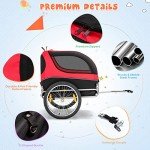 Giantex Dog Bike Trailer with Universal Coupler