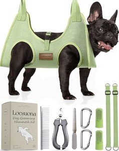 Dog Grooming Hammock & Sling for Easy Trimming