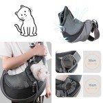 Adjustable Dog Sling Carrier with Storage Pocket