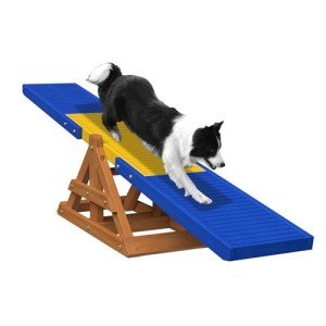 95" Wooden Dog Seesaw for Agility Training