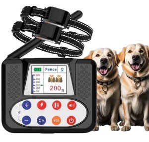 NBSUN Wireless Dog Fence & Training Collar Set