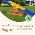 95" Wooden Dog Seesaw for Agility Training