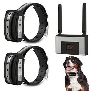 Wireless Dog Fence System for Two Dogs