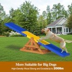 95" Wooden Dog Seesaw for Agility Training