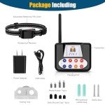 NBSUN Wireless Dog Fence & Training Collar Set