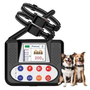 NBSUN Wireless Dog Fence System with Collar