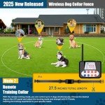 NBSUN Wireless Dog Fence System with Collar