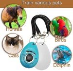 Training Clicker Set for Dogs, Cats, and More