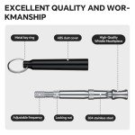 DIZU Adjustable Dog Training Whistle Set