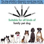 Petiddy Adjustable Dog Whistles for Training & Recall