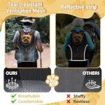 Ventilated Dog Carrier Backpack for Travel & Hiking