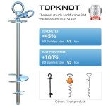 Heavy Duty Dog Tie Out Stake with Swivel