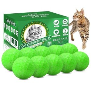 10-Pack Natural Cat Repellent Essential Oil Balls