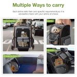 Expandable Pet Backpack Carrier for Dogs & Cats