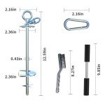 Heavy Duty Dog Tie Out Stake with Swivel