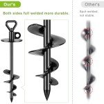 Durable Dog Tie Out Stake for Large Dogs