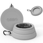 Spill-Proof Collapsible Dog Water Bowl 24oz