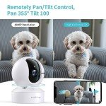 2K HD Pet Camera with Night Vision & App