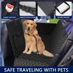 Fidozen Heavy-Duty Dog Car Seat Cover - Waterproof