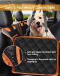 Waterproof Dog Car Seat Cover with Hammock Style