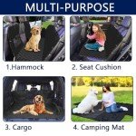 Fidozen Heavy-Duty Dog Car Seat Cover - Waterproof