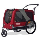 Doggyhut Dog Bike Trailer & Stroller - Red XL