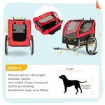HAPPAWS Dog Bike Trailer with Easy Connect Features