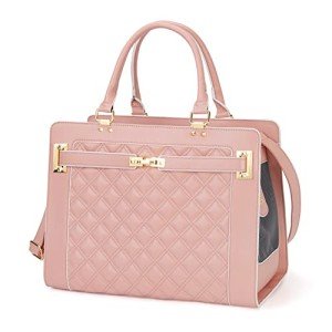 Stylish Soft-Sided Pet Carrier Tote Bag