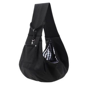 Reversible Dog Carrier Sling with Storage Pocket