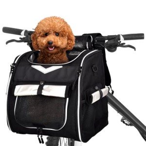 VENFOREST Waterproof Foldable Dog Bike Basket