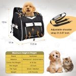 VENFOREST Waterproof Foldable Dog Bike Basket