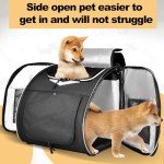 VENFOREST Waterproof Foldable Dog Bike Basket