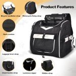 VENFOREST Waterproof Foldable Dog Bike Basket