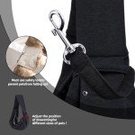 Reversible Dog Carrier Sling with Storage Pocket