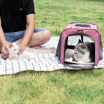 Soft-Sided Pet Carrier for Large Cats and Puppies