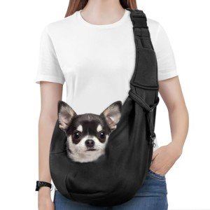 Pawaboo Reversible Sling Carrier for Small Pets