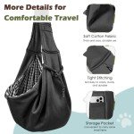 Pawaboo Reversible Sling Carrier for Small Pets