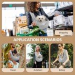 Adjustable Dog Carrier Sling for Small Pets