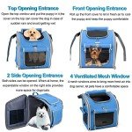 Expandable Dog Bike Basket Carrier - Blue