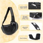 Breathable Pet Sling Carrier for Small Dogs & Cats