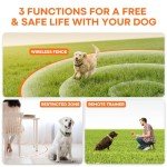 Wireless Electric Fence System for Puppy Safety